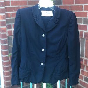 VNTG Poques Whitley- ette 1940’s Womens Blazer